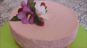 Муссовый торт с малиной. Торт в домашних условиях своими руками