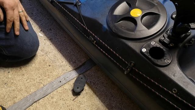 HOW TO fit a zig zag cleat to a Viking kayak смотреть онлайн