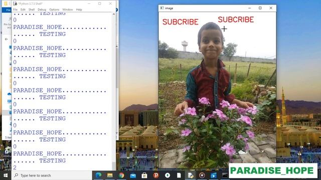 RealTime-Put-Text-On-Image-Using-OpenCv-PYTHON смотреть онлайн