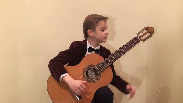 Giuliani. Study No. 10, op. 48 & Kolgan. "Angel", performed by Platon Klimanov смотреть онлайн