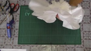 Большие цветы из бумаги. Мастер-класс