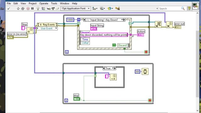Using Event Structures - LabVIEW смотреть онлайн
