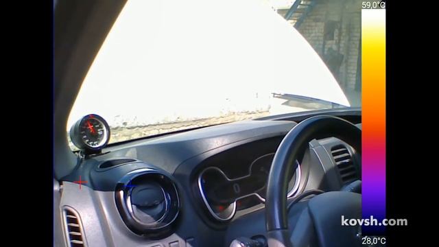 Первый признак попадания выхлопных газов в систему охлаждения, Opel Vivaro II B 1.6d, R9M