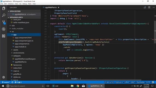 Angular CLI with SPFx (SharePoint Framework) смотреть онлайн