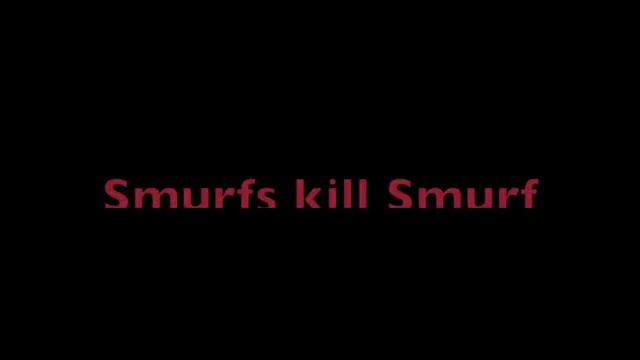 Louis' homemade smurf video смотреть онлайн