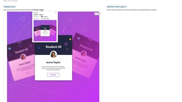 Figma+Notion | Use Figma Prototypes inside of Notion! смотреть онлайн