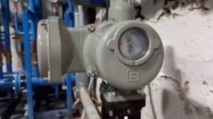 Пожарная задвижка на обводной линии у счетчика воды.mp4