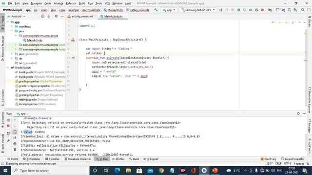 Var , Val , Lateinit keyword in kotlin | Android studio | coding of world смотреть онлайн