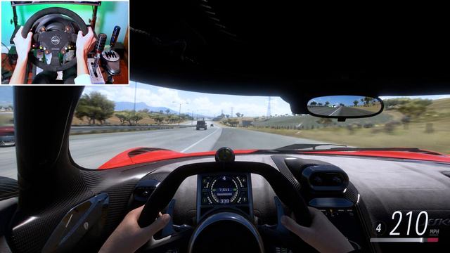 KOENIGSEGG CONVOY - Forza Horizon 5 (Steering Wheel + Shifter) Gameplay смотреть онлайн