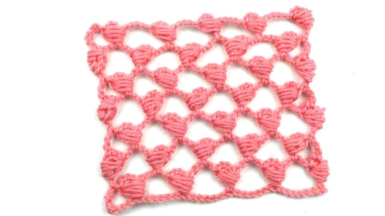 Ажурный узор Сеточка с узелками - Openwork pattern Net with knots смотреть онлайн