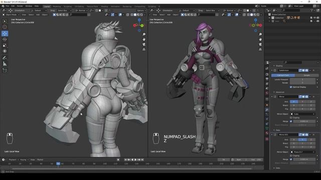 Blender - Vi - Fanart - Modeling - Sculpting With Blender - Part 1