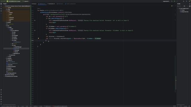 Ktor how to Post, Get & Delete files and deploy Docker container in to the server. смотреть онлайн