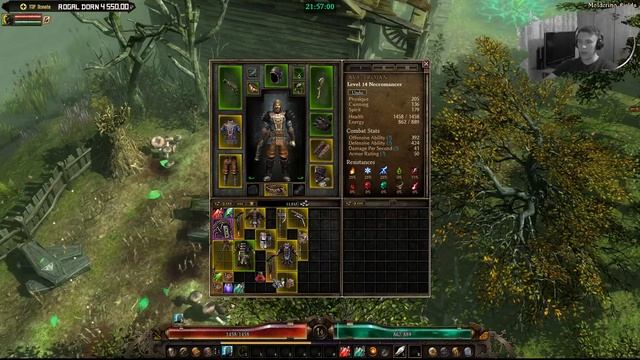 Grim Dawn Ashes of Malmouth [Veteran Hardcore] - Некромант и его армия смотреть онлайн