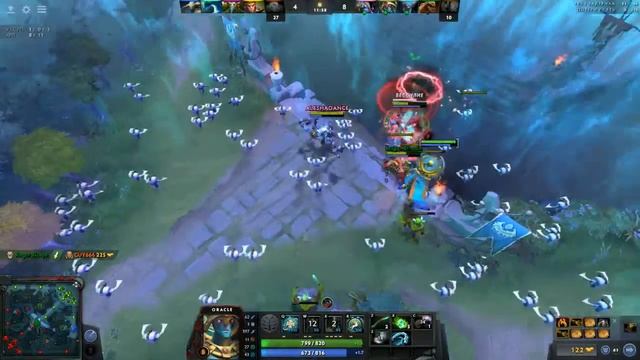 Dota 2. Oracle. В мою смену никто не умрет! смотреть онлайн