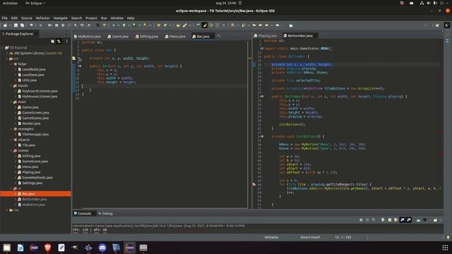 Java Game Development TUTORIAL - Episode #09 - The EDIT Scene смотреть онлайн