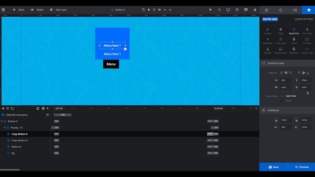 How to create a popup menu in Revolution Slider 6.0 смотреть онлайн