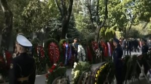 Похороны Михаила Горбачёва на Новодевичьем кладбище, 03 сентября 2022 года