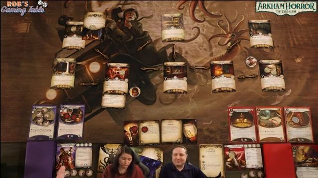 Arkham Horror Card Game: The Path to Carcosa Playthrough #1 (Curtain Call) смотреть онлайн