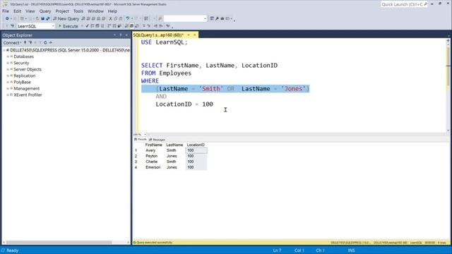SQL Query Essentials Lesson 005 смотреть онлайн