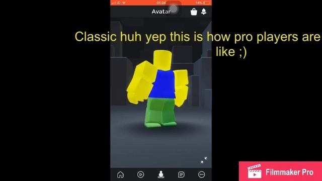 New avatars (Noob man 2.0 invented!!!!!) New classic roblox avatars....... смотреть онлайн