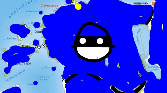 История Эстония на карте. смотреть онлайн