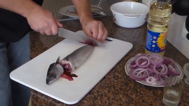 Скумбрия маринованная. смотреть онлайн