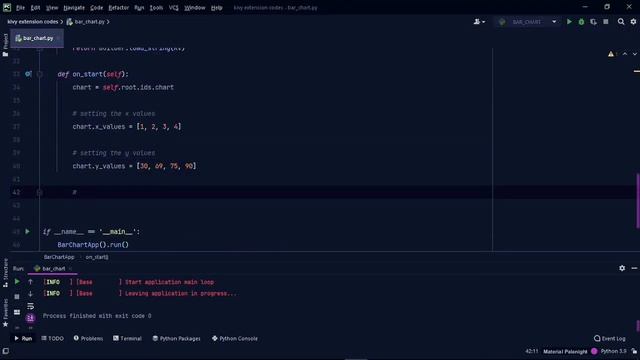 0.2: Bar Chart in Kivy | AKBarChart | akivymd | kivymd_extensions смотреть онлайн