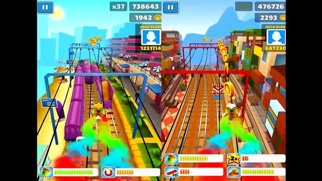 Subway Surfers Miami VS Peru Android iPad iOS Gameplay HD #1 смотреть онлайн