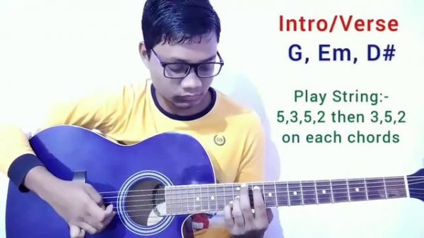 FLETCHER - Birthday Girl Guitar Tutorial / Fingers Picking Pattern / No Capo/ Birthday Girl FLETCHE