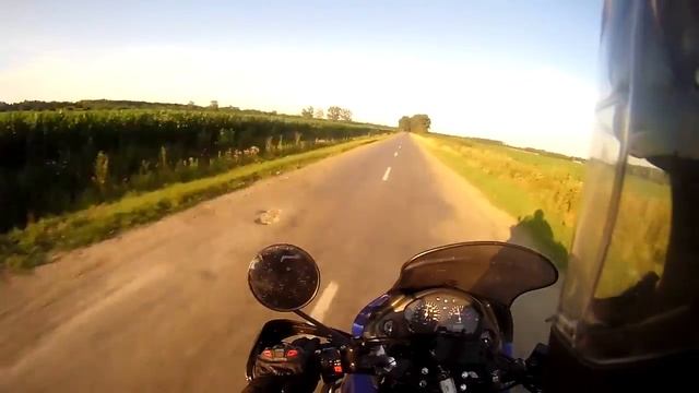 Test ride before big trip on Honda Transalp 650 смотреть онлайн