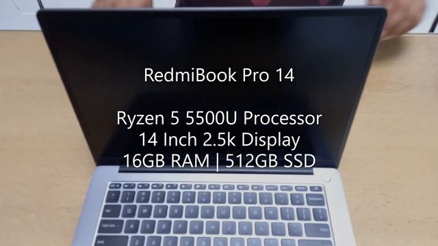 RedmiBook Pro 14 Ryzen 5 5500U 14 Laptop смотреть онлайн