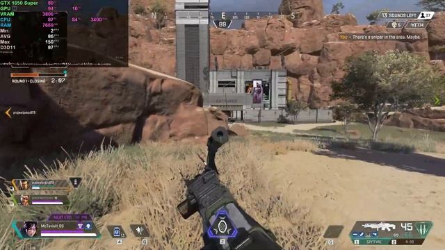 Apex Leagends Season 8 | 1080P | High Settings | GTX 1650 Super + i5 3470 | смотреть онлайн