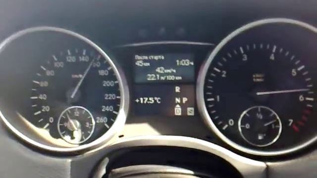 Mercedes ML500 5.5L 388 H/p Acceleration 0-200 Km/h