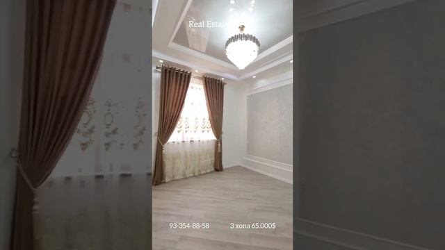 Samarqanda 3 xonali Gagarin ko'chasi MChS 80m² 65.000$ Недвижимость Самарканда Real Estate Parviz смотреть онлайн