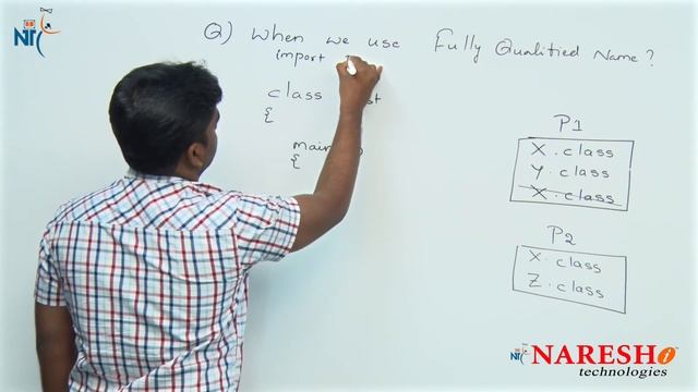 When we use Fully Qualified Name | Core Java FAQs Videos | Naresh IT смотреть онлайн