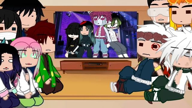 Hashira's +Tanjiro react to Demon's Karaoke night||Gacha club||Demon slayer||OG? смотреть онлайн