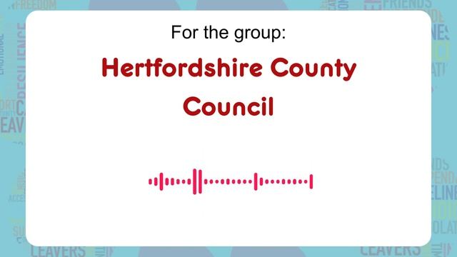 ANV Awards Nominations - Hertfordshire County Council смотреть онлайн