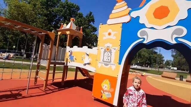 Детские площадки на Луховицкой улице смотреть онлайн