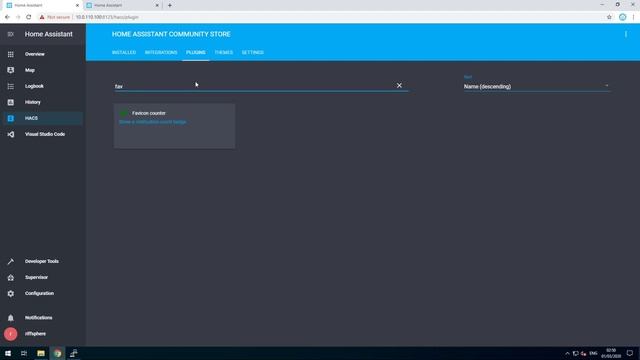 OLD - Home Assistant - HACS - Lovelace Favicon Counter смотреть онлайн