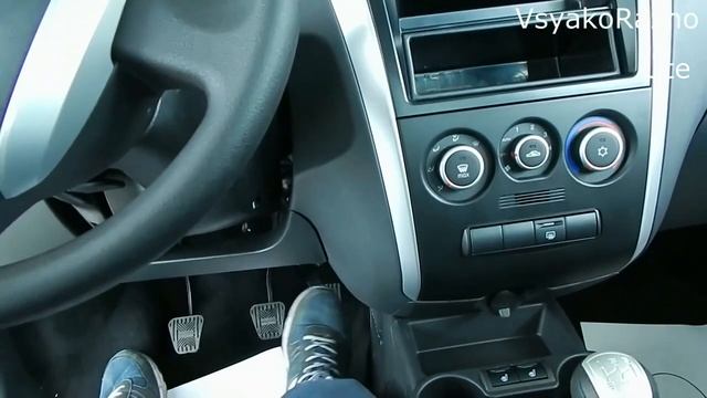 DATSUN on-DO 1.6 л 87 л.с 5MT Trust II Гранта по японски интерьер,экстерьер обзор смотреть онлайн