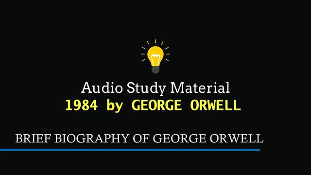 1984 by GEORGE ORWELL - Introduction (Biography/ Historical Context/ Key Facts) Audio [ASM] смотреть онлайн