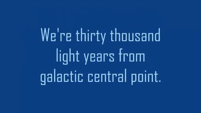 Meaning of Life - The Galaxy Song смотреть онлайн