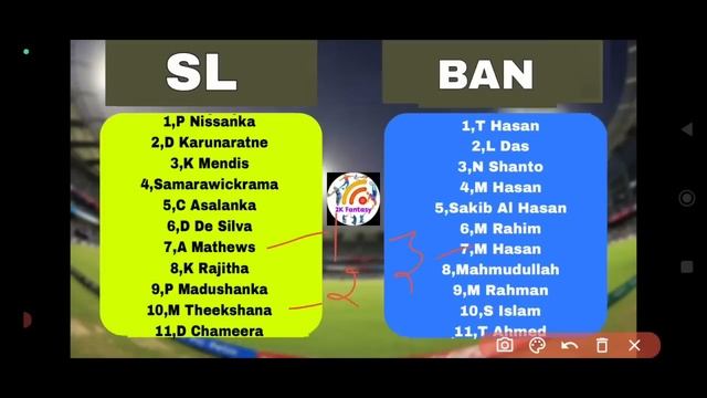 BAN vs SL worldcup 38th Match dream11 tamil prediction|ban vs SL dream11 team of today Match tamil смотреть онлайн