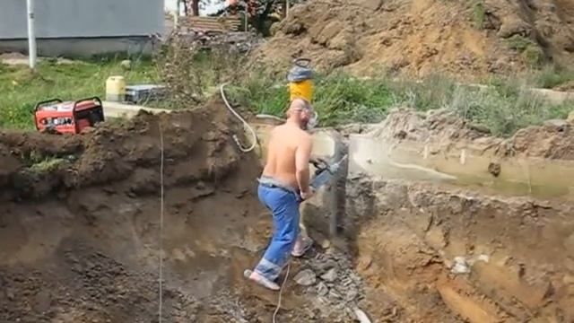 Демонтаж фундамента смотреть онлайн