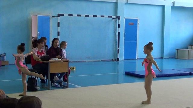 Аделина - 1 место в команде "Мозаика" по художественной гимнастике, Тольятти 28 мая 2018 смотреть онлайн