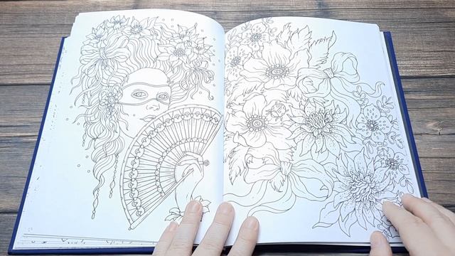 ПОЛУНОЧНЫЙ МАСКАРАД Ханна Карлсон Шикарная Сказка ? ОБЗОР РАСКРАСКИ АНТИСТРЕСС ЛИСТАЕМ ВМЕСТЕ смотреть онлайн