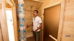 Квадро баня 6 метров на 3 отделения