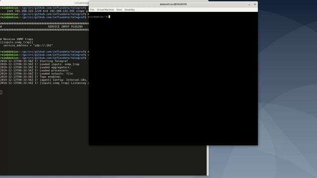 Quick Demo of Telegraf 1.13.0 Receiving SNMP Traps смотреть онлайн