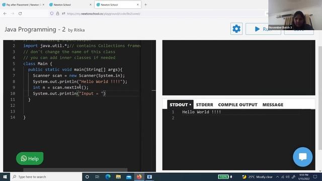 Java JDK Intro & Setup, Variables & Operators, Datatypes & Variables Trim смотреть онлайн