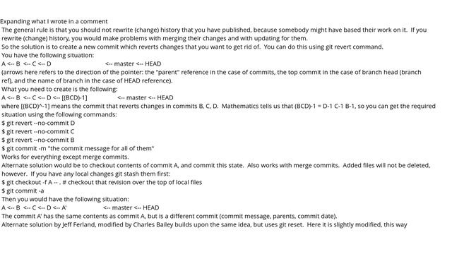 How can I revert multiple Git commits? смотреть онлайн